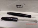 Top Grade Replica Montblanc Daniel Defoe Writers Edition Fountain Pen in Black